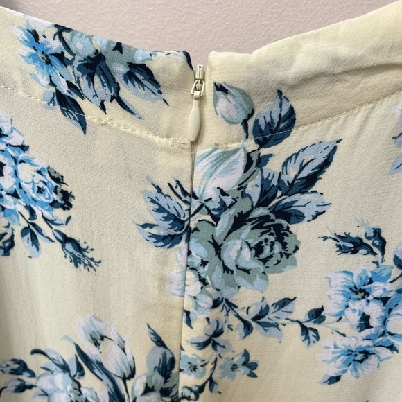 Loft Women’s Plus Floral Ruffle Strap Midi Dress 14 - Picture 6 of 9